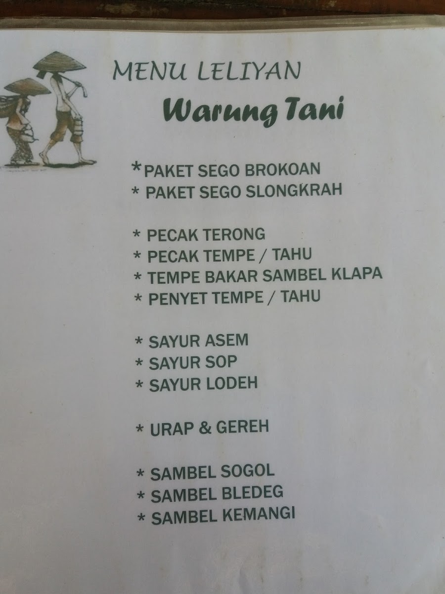 Menu Warung Tani-10