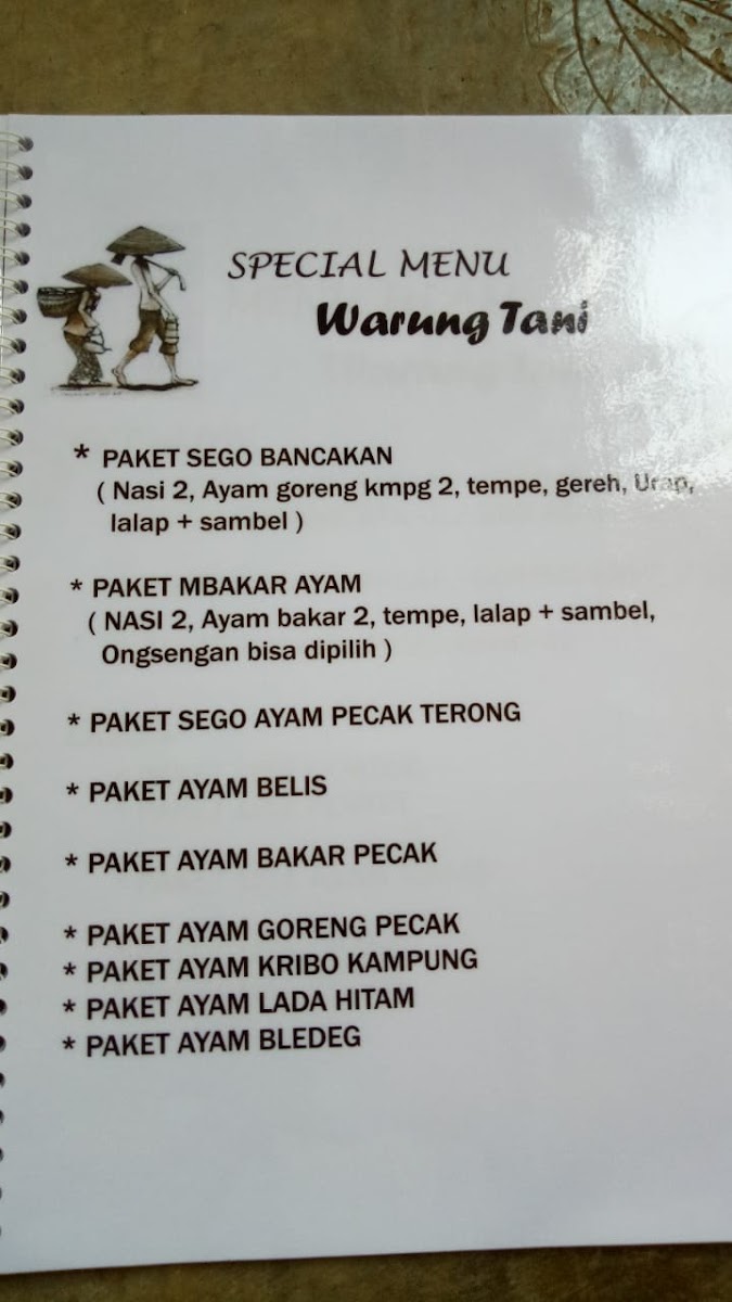 Menu Warung Tani-9